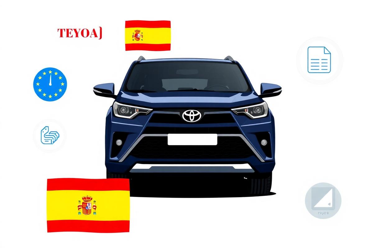 Toyota importado a España con documentación europea